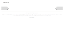 Tablet Screenshot of mb.com.br